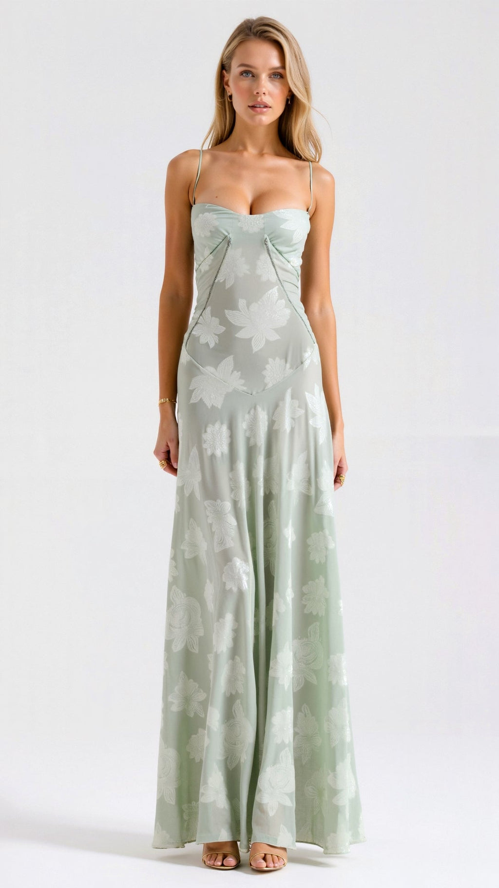 Damska Sukienka Maxi | Gorsetowa, Elegancka 5