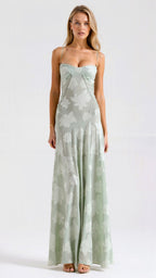 Damska Sukienka Maxi | Gorsetowa, Elegancka 5