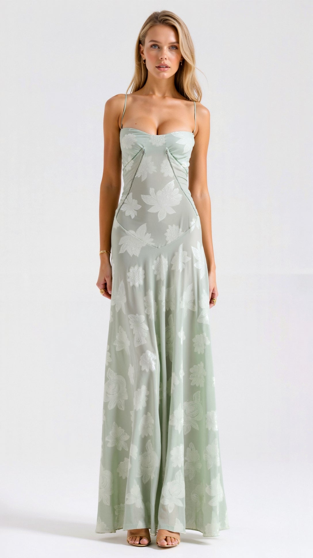 Damska Sukienka Maxi | Gorsetowa, Elegancka 5
