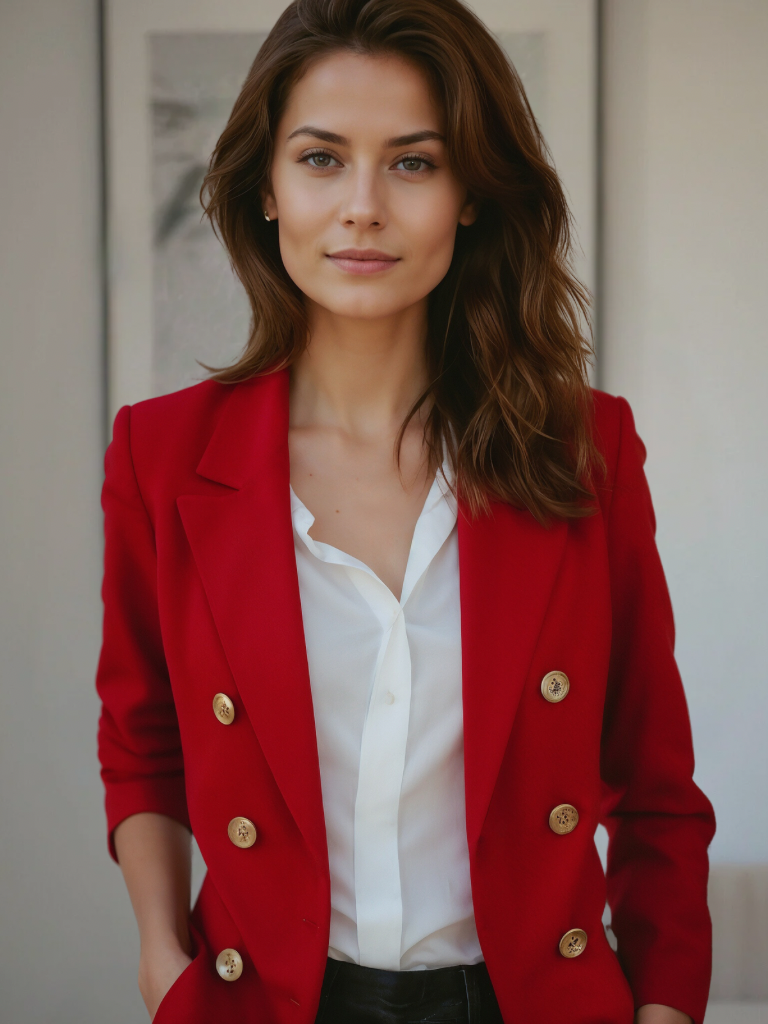 Marynarka Damska Hailey | Elegancki Krój, Czarna 6