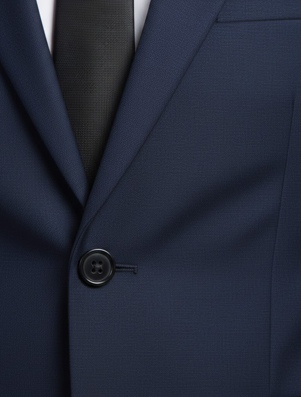 Męski garnitur wizytowy o kroju slim fit