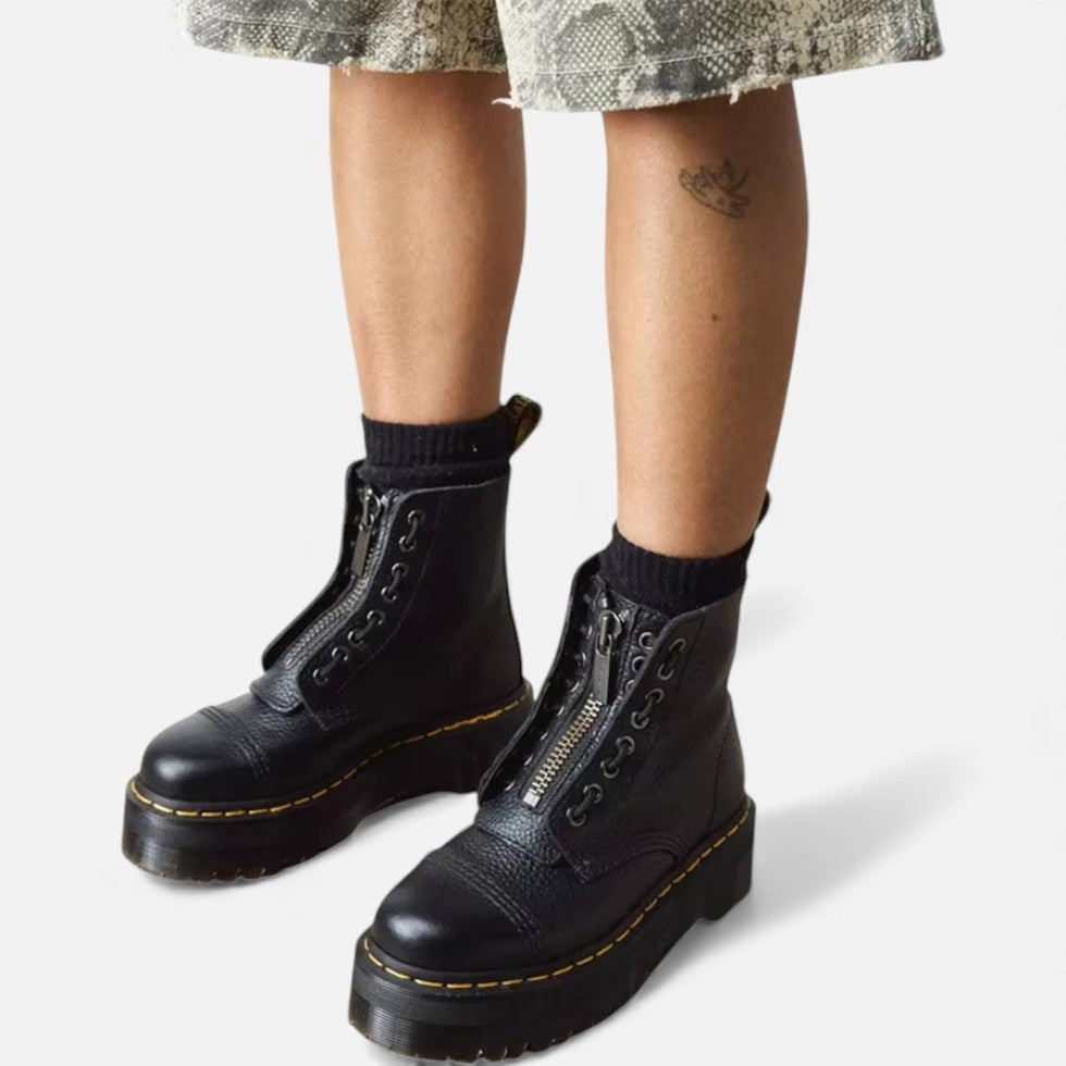 Szybkie Unisex Botki | Platforma, Wygodne 3
